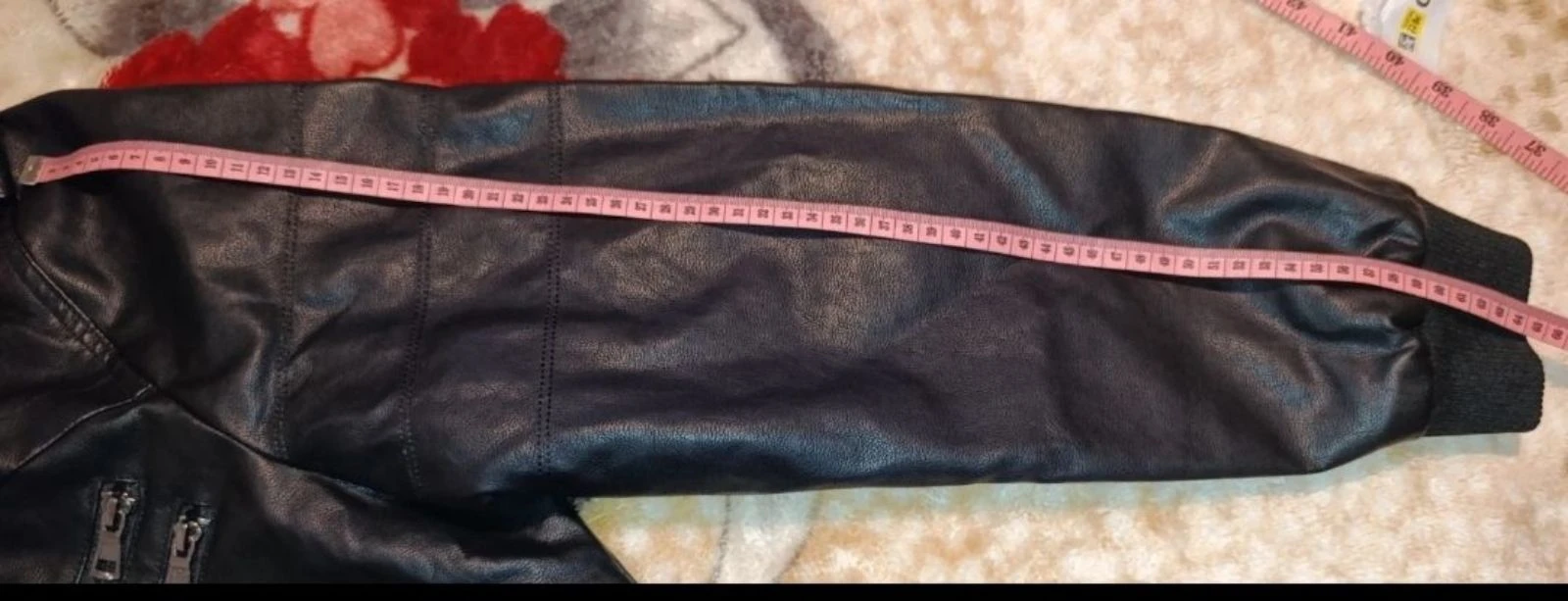 Veste d'hiver noire et marron taille L – photo 10